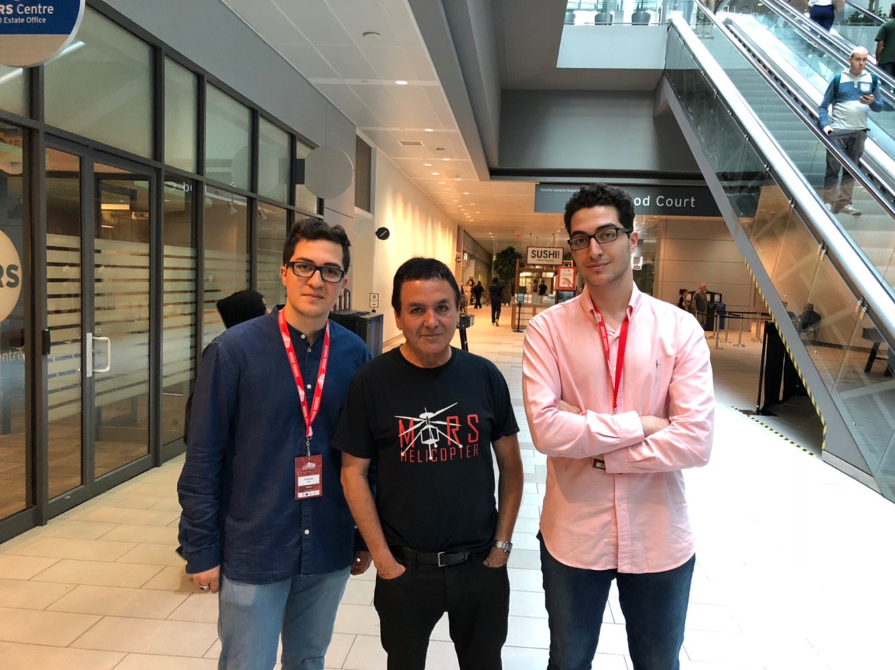 Pedram with guests at iBridge Toronto